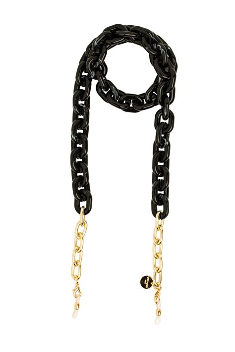 brillenkette gold chanel